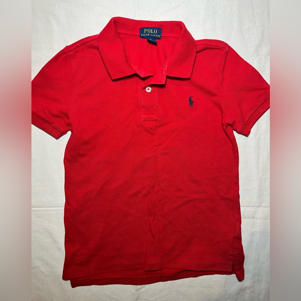 Ralph Lauren Red Polo Shirt